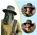 Solar & USB Powered Fan Outdoor Fishing Hat Sunscreen Sun Hat with Dual Fan New